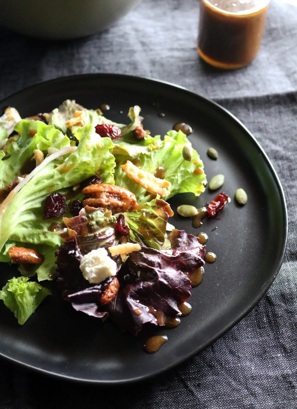Tate Farms Winter Salad with Balsamic Honey Mustard&nbsp;Dressing